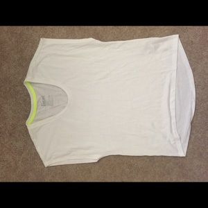 White nike shirt